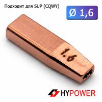 WNSUP-31-16 Сопло направляющее 1,6мм (двойная проволока)