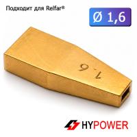 WNR-18-16 Сопло направляющее 1,6мм (двойная проволока, SS-018C)