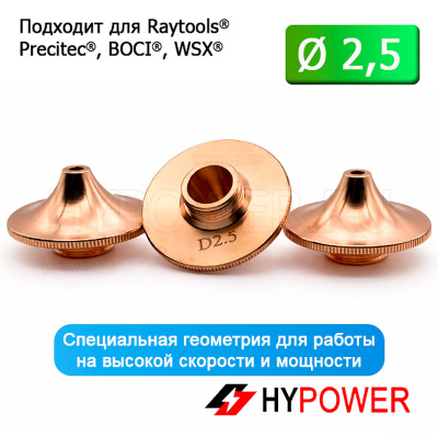 HS28-15-25-S Сопло одинарное HS 2,5 мм