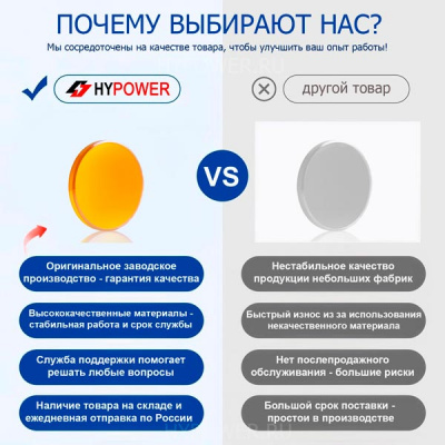 фото Фокусирующая линза ZnSe D12 F101.6