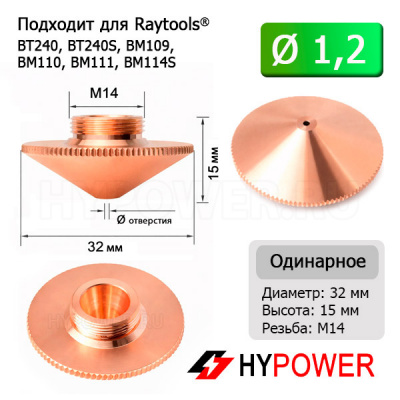 120GJT0512 Сопло 1,2 мм